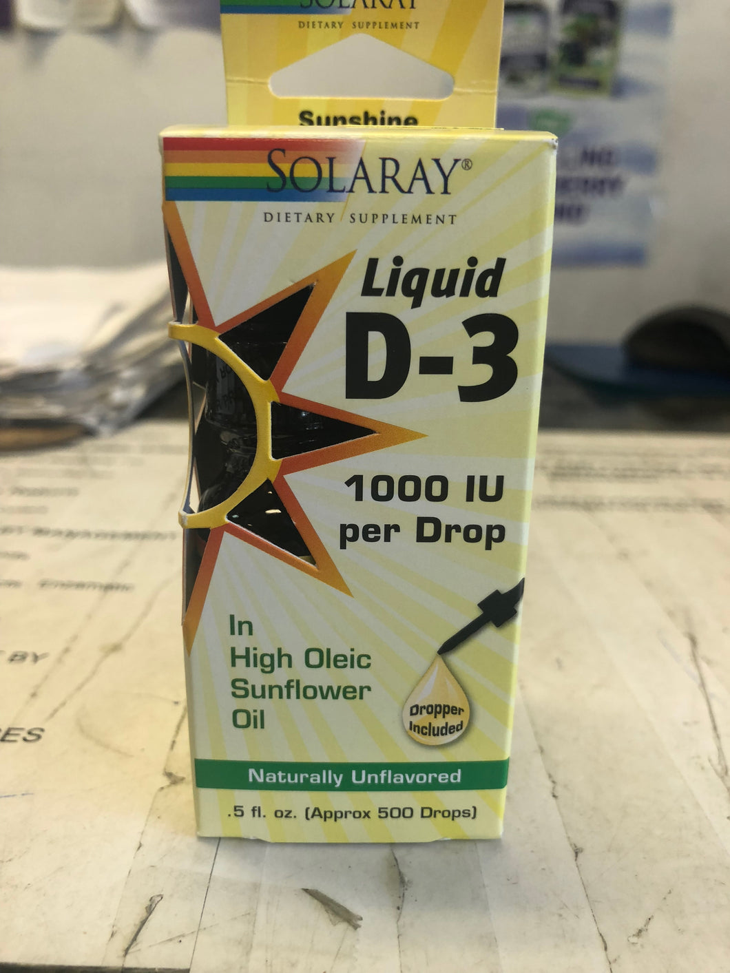 Solaray Vitamin D-3 Drops