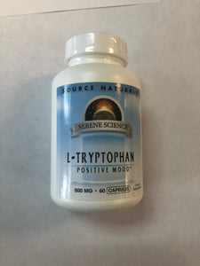Source Naturals L Tryptophan 60 Capsules