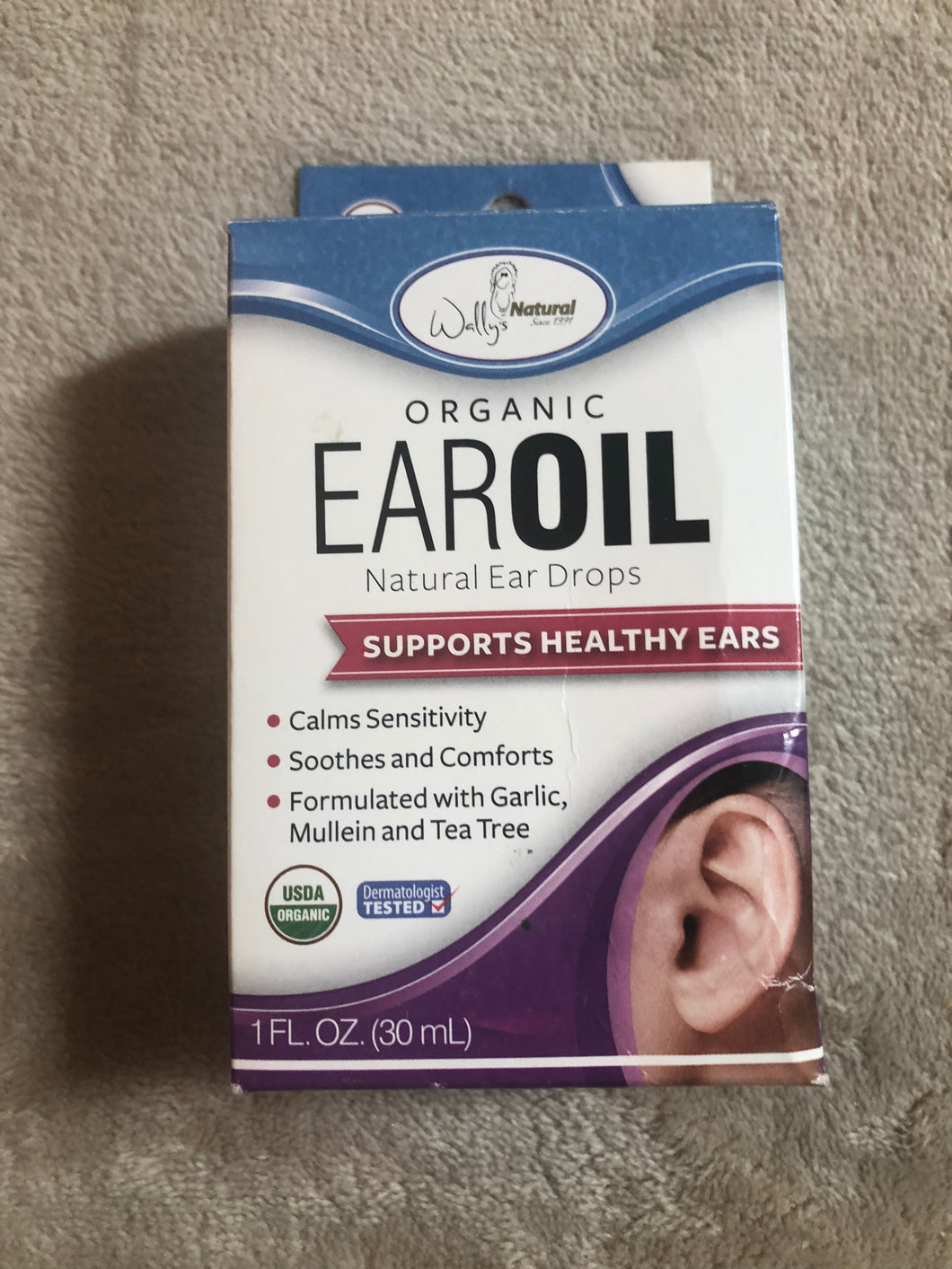 Wallys Natural Ear Oil Ear Drops 1 fl 0z