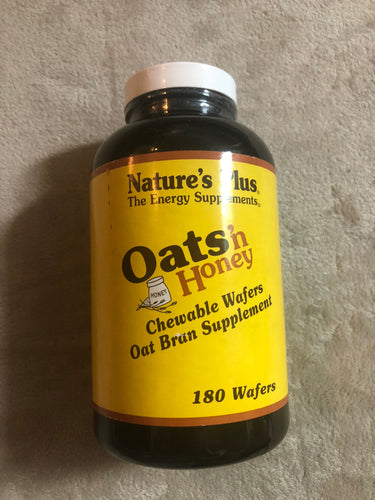 Natures Plus Oats n' Honey 180 Wafers