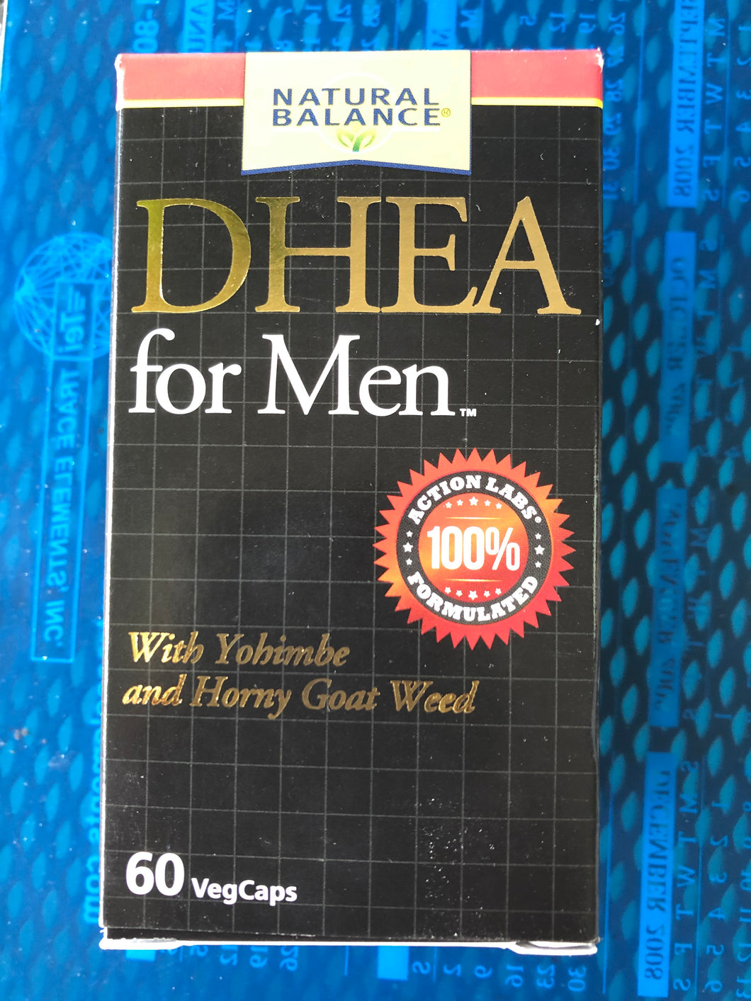 Natural Balance DHEA for Men 60 Veg Capsules